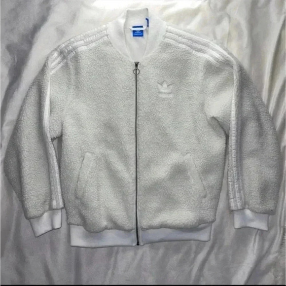 Adidas original Sherpa bomber jacket - Picture 8 of 9